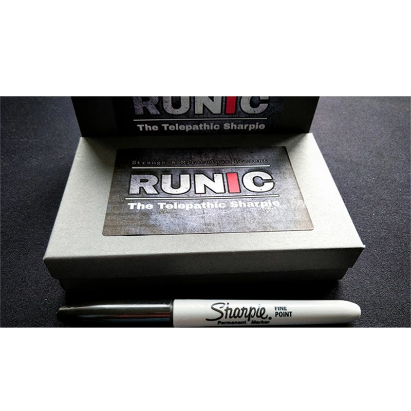 RUNIC от Jimmy stranna (мерцающий и онлайн-инструкция) крупным планом Волшебные трюки