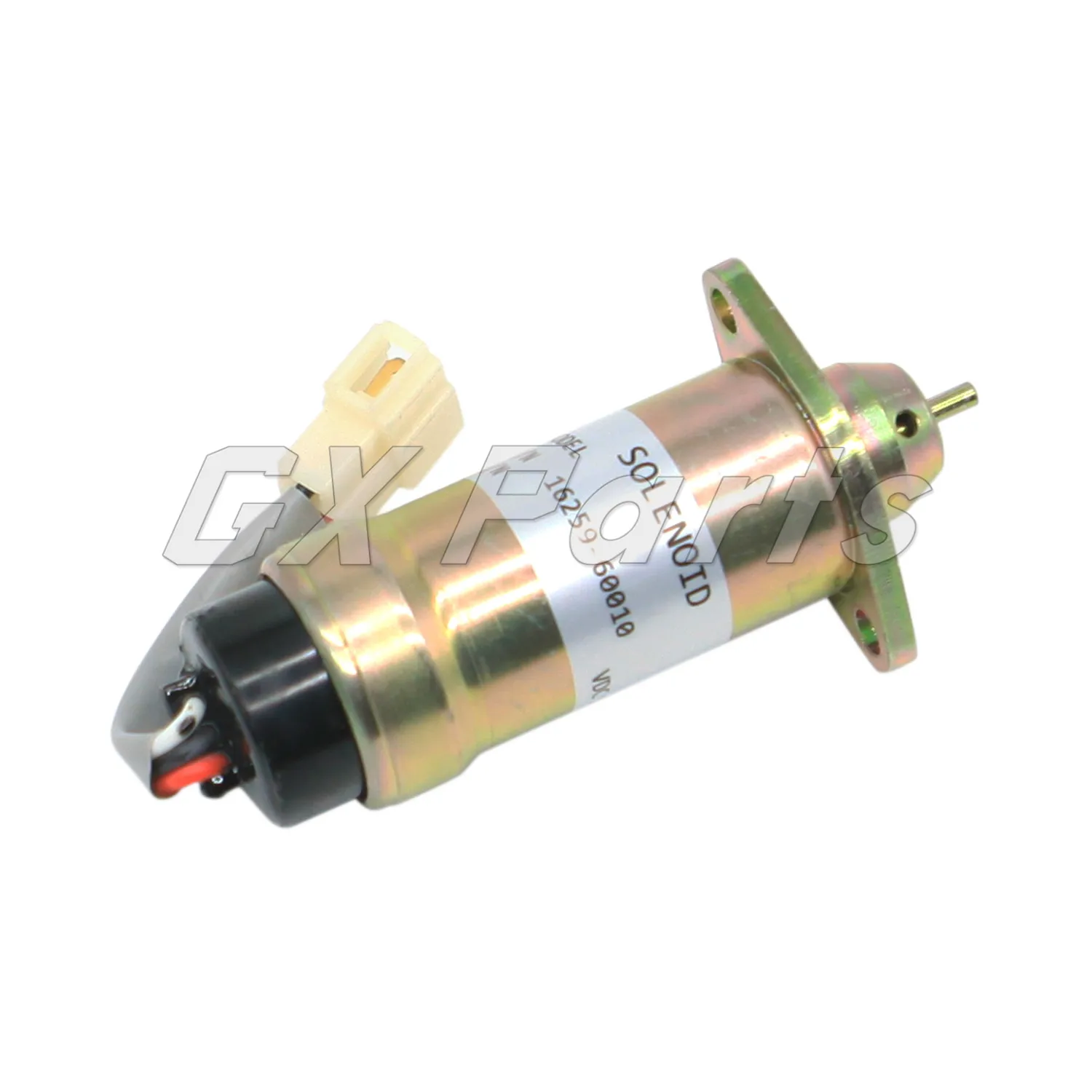 

16259-60010 MV1-48 12V Fuel Stop Solenoid for Hitachi Timberwolf TW190 TW150DHB Kubota Engine D1105 V1505