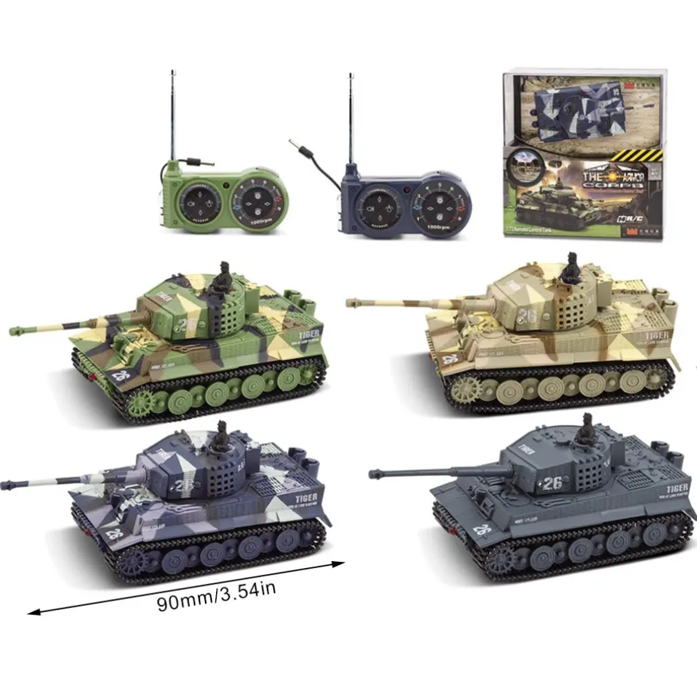 Немецкий Тигр мини танк с дистанционным управлением для зарядки автомобиля