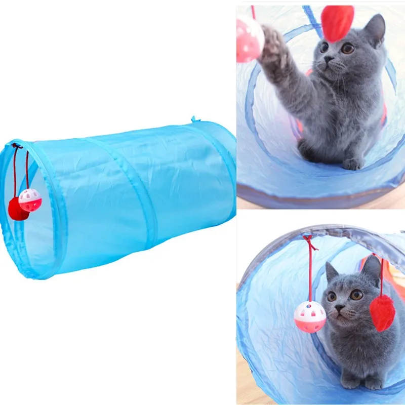 Туннельный игрушечный питомец для кошек разборные игрушечные трубки с 2