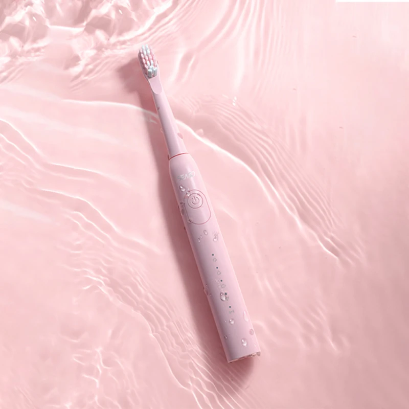 Seago 2303 Перезаряжаемая электрическая зубная щетка Соник Зубная щетка Ультразвукового типа c 5 режимами Суперзарядка Смарт-индикатор LED IPX7.