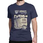 Посетите Arrakis багги для езды по футболки для Для мужчин науки Художественная литература Роман Атрейдес Arrakis Харконненов 100% хлопковая футболка футболки с коротким рукавом