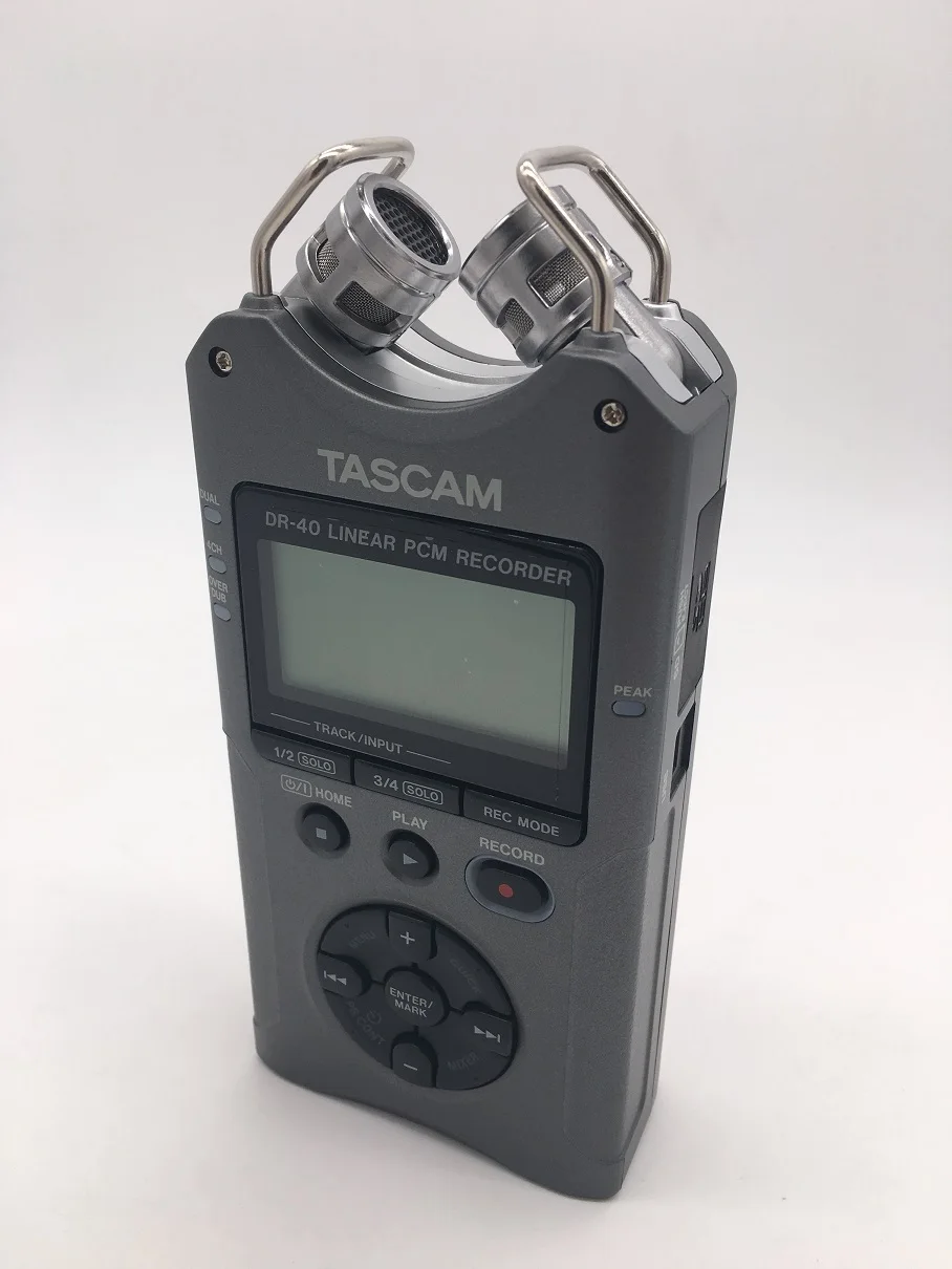 Горячая Tascam dr-40 ручной цифровой диктофон профессиональная записывающая ручка бренд акции