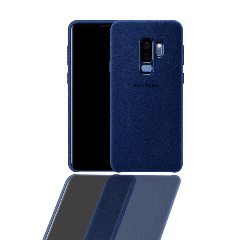 Чехол для Samsung S9 оригинальная официальная Роскошная замшевая задняя крышка с
