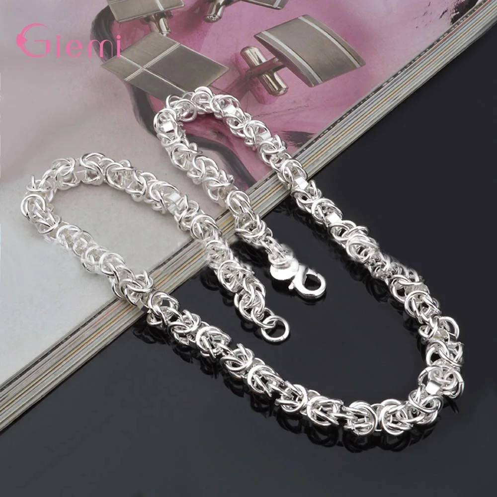 Заводская цена толстые цепочки из стерлингового серебра для женщин/мужчин