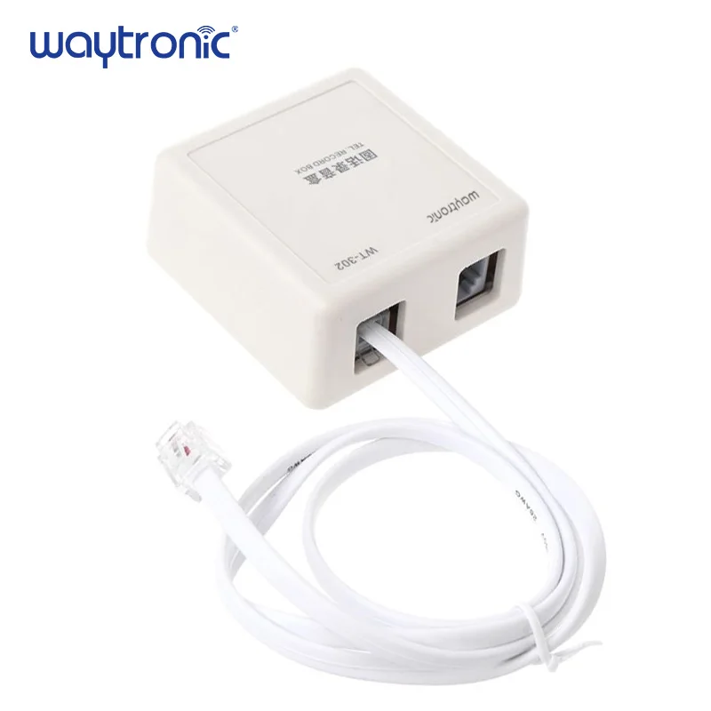 Telephone Call Recorder,record telephone voice without computer,date& time stamp on recorded file,auto get power from line