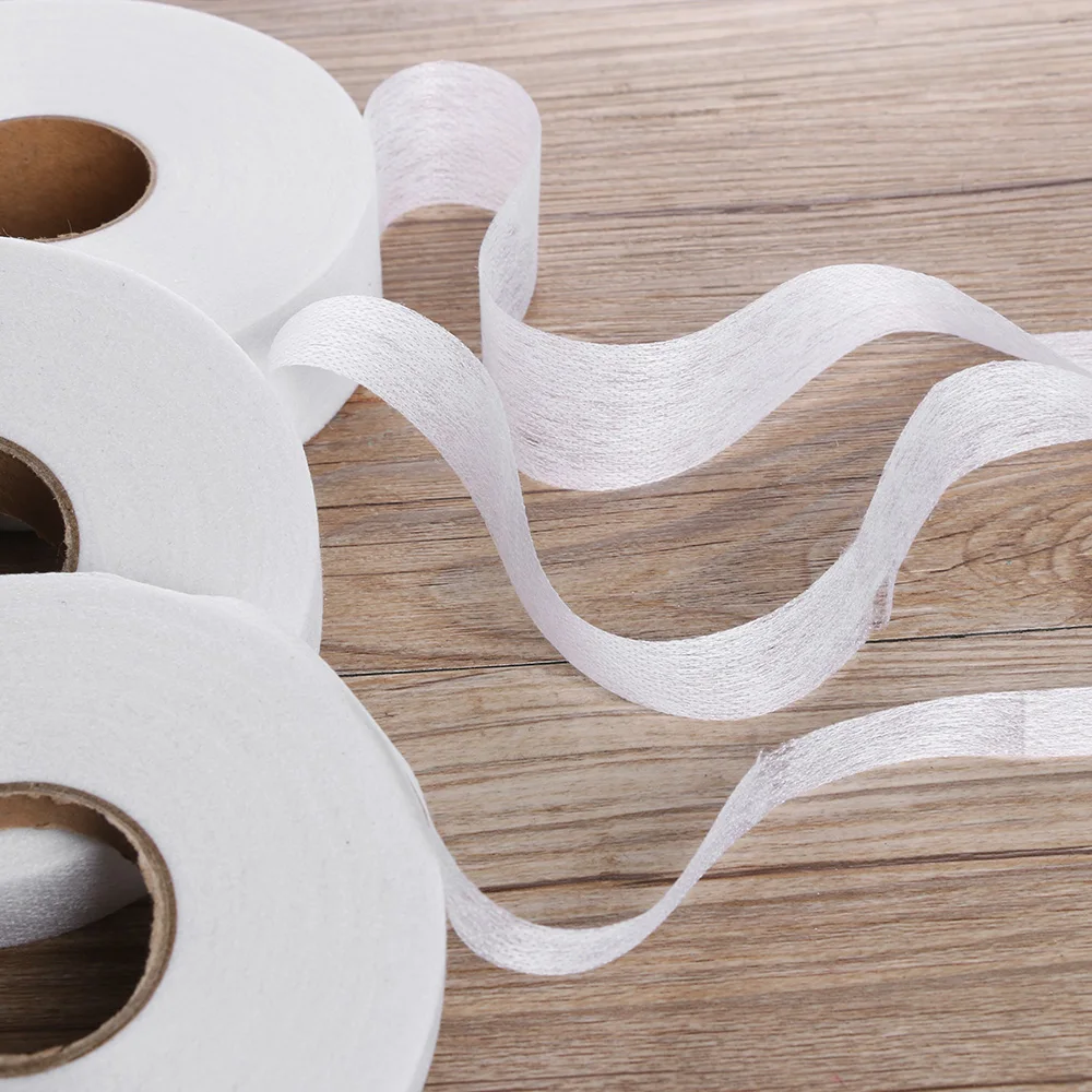100 метров клейкая ткань утюжок на Клейкой Ленте для шитья рулон одежды внутренняя