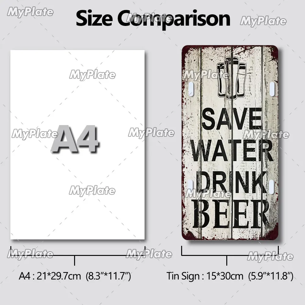 [MyPlate] Ретро английская тарелка с лицензиями на цитрию спортивный металлический