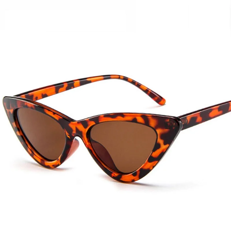 

European and American fashion triangle cat-eye sunglasses candy color sunglasses, the same style for men and women