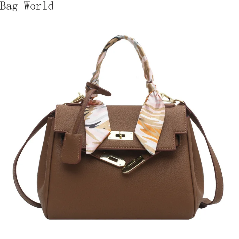 

PU Leather Crossbody Bags For Women 2021 Trend Hand Bag Women's Branded Trending Shoulder Handbags