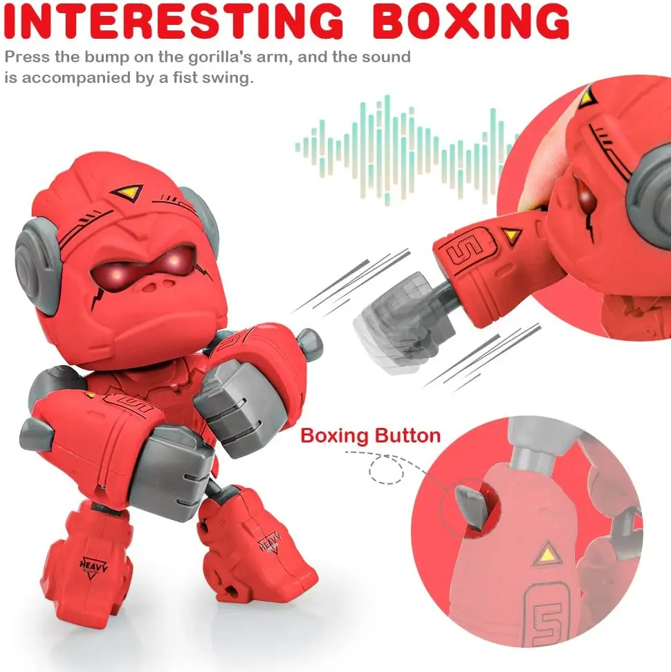 Игрушки Gorilla Robots-игрушки King Kong с функцией сенсорного зондирования игрушка-робот