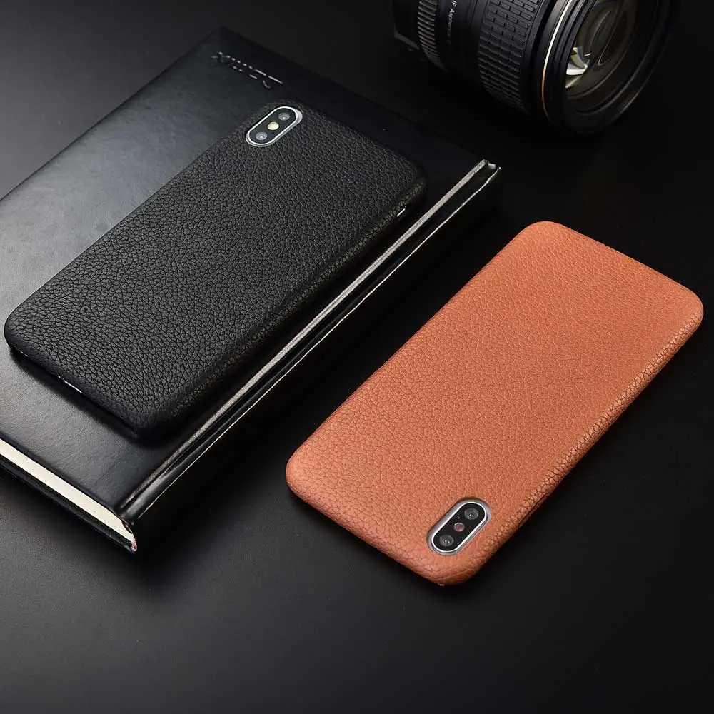 Новый роскошный кожаный чехол с зернистой фактурой для телефона iPhone 12 11 Pro Max XS 6 6s 7