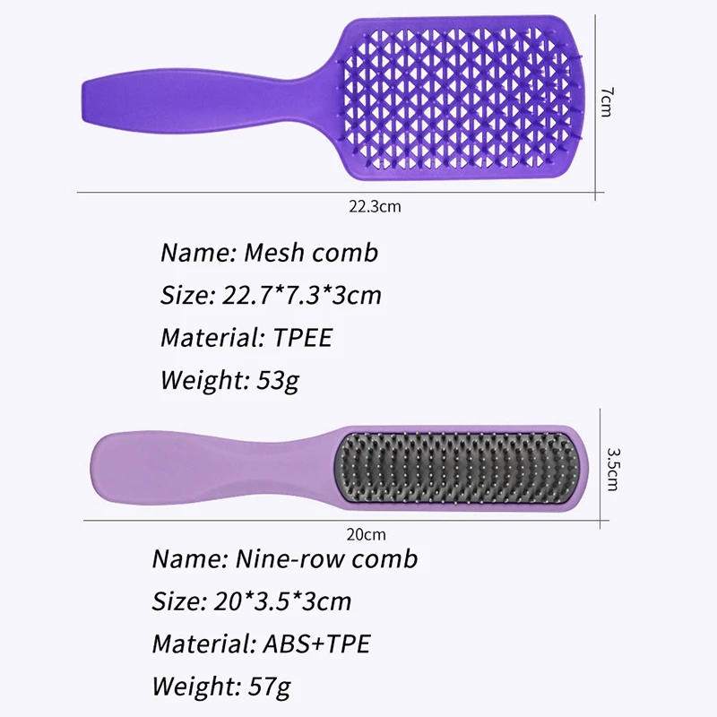 

Hairdressing Scalp Massage Hairbrush Anti-Tangling Anti-Static Hair Comb Airbag Comb,Daily Combing Tool