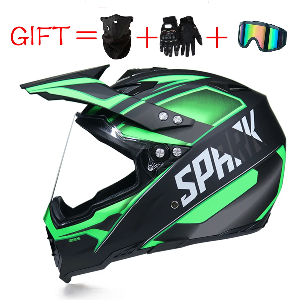 Женский винтажный шлем в горошек для мотокросса и 3 подарка унисекс|Шлемы| |