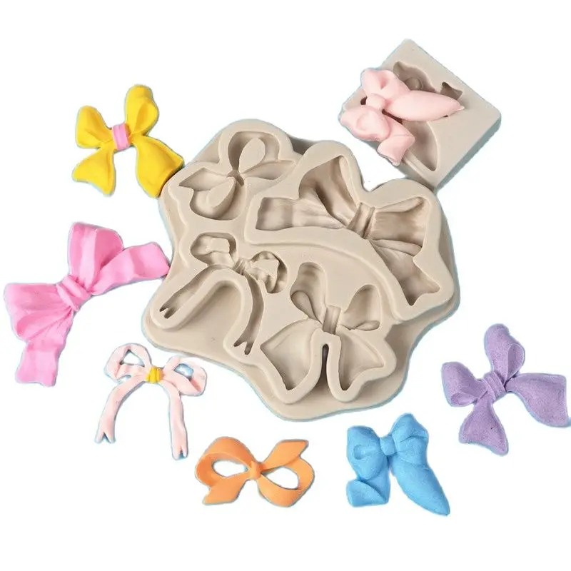 

Bow-Knot Fondant Silicone Mold for DIY Pastry Cupcake Dessert Lace Cake Decoration Kitchen Accessories Baking Tool