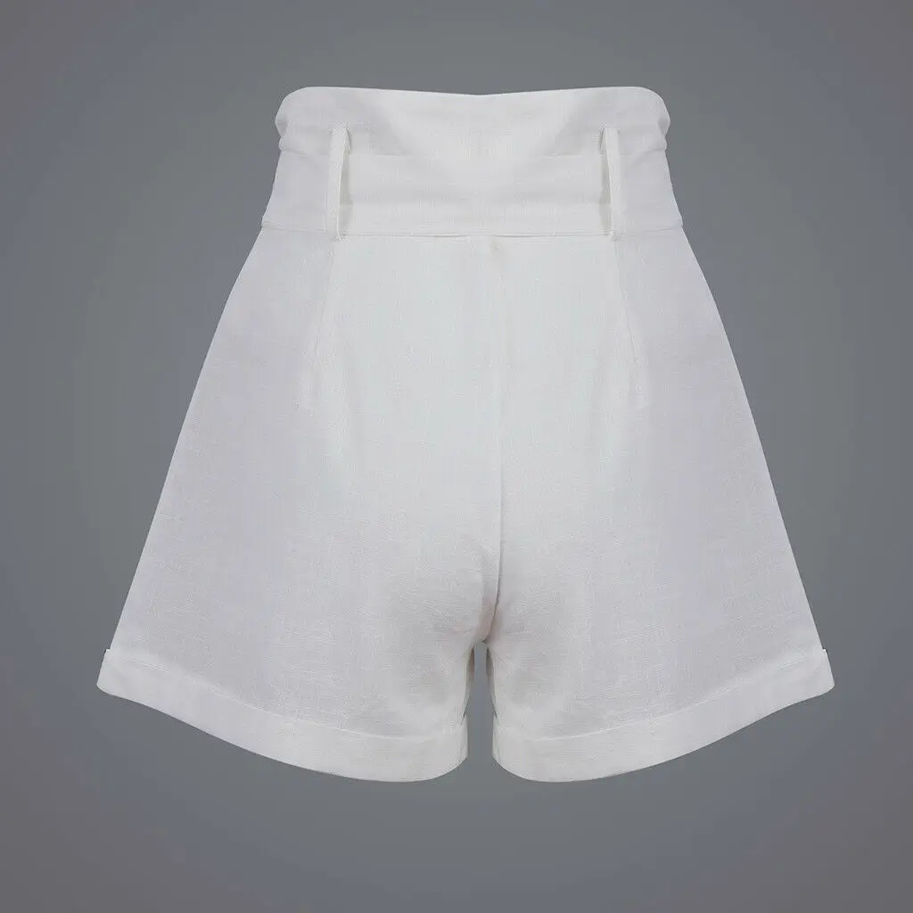 

Women Summer 2020 New Solid Casual Shorts Casual Lady Elastic Waist Beach Correndo Shorts