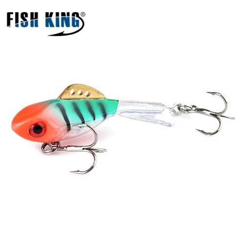008 FISH KING, зимняя приманка для подледной рыбалки, 1 шт., 38 мм-65 мм, балансировочная жесткая приманка, приманка для подледной рыбалки, свинцовая приманка - Цвет: 008