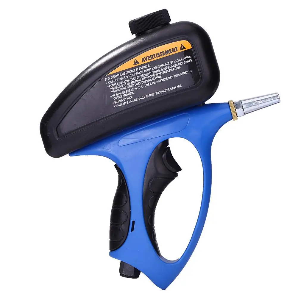 

Portable Sandblaster Gun Gravity Sandblasting Pistol Sableuse Sandblast Gun Pneumatic Small Sand Anti-rust Blasting Device