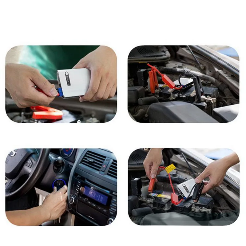 Автомобильная аварийная батарея Перемычка замена кабелей скачок коробки кабели