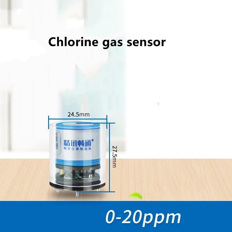 

Chlorine Sensor Detection Module Probe Gas Detector Chemical CL2 Harmful Gas Concentration Detection Module