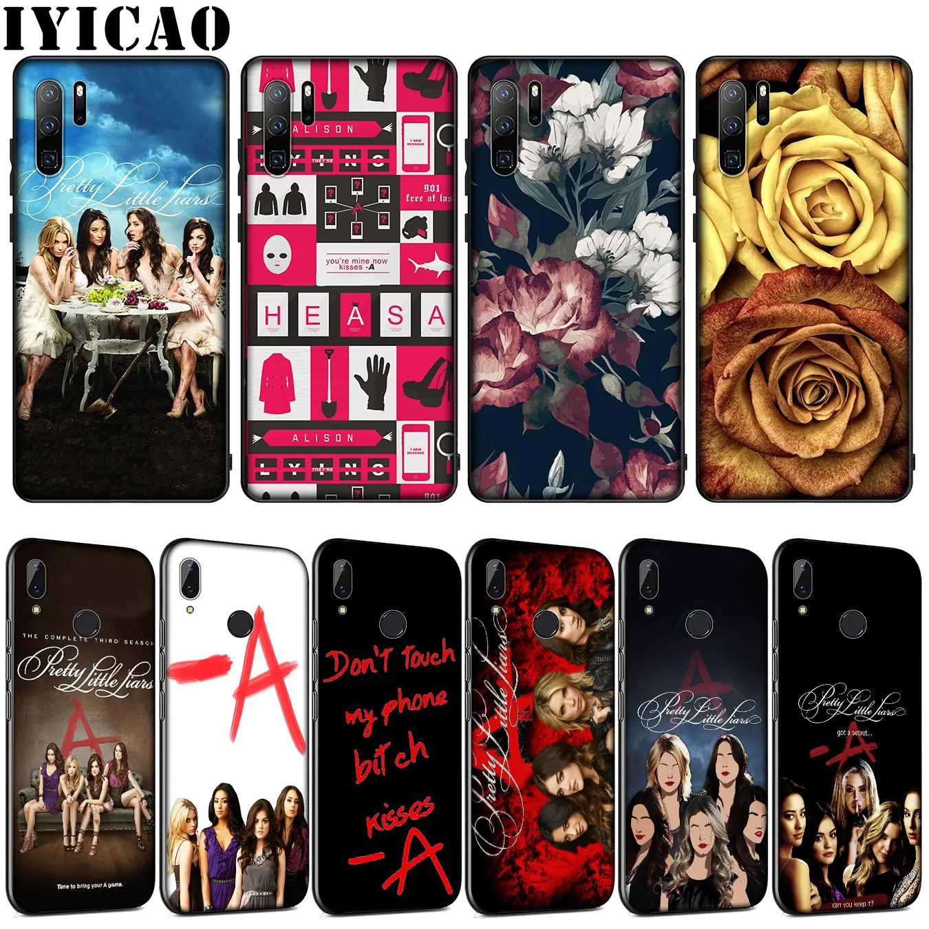 Прозрачный чехол из мягкого силикона Pretty Little Liars Spencer Hannah для Huawei P30 P20 Pro P10 P9 Lite Mini 2017 2016 P Smart Z Plus 2019.