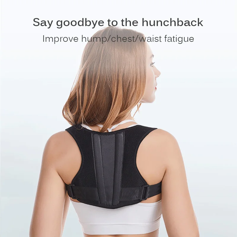 

2020 New Clavicle Spine Physical Adjustable Back Posture Corrector Belt Men Women Home Office Upper Shoulder Posture Correction