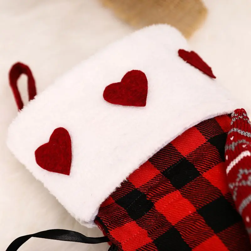 

Creative Christmas Socks With Faceless Doll Docoration Xmas Tree Hanging Decor Family Party Decoration Christmas Tree Pendant