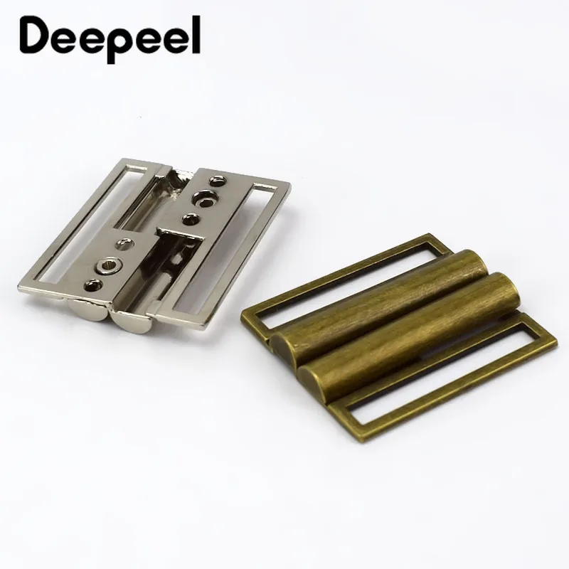 5 шт. Deepeel 40 мм-60 мм с металлическим ремнем застежка ремешок пряжкой покрытый
