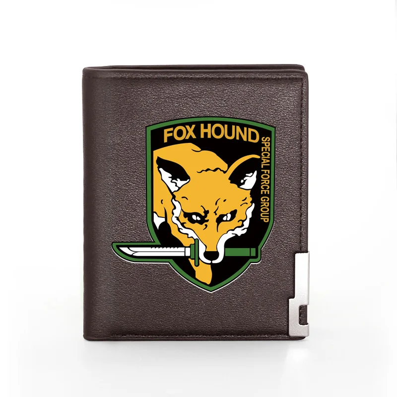 Женский кошелек с принтом особой силы The Foxhound крутой мужской двойного сложения