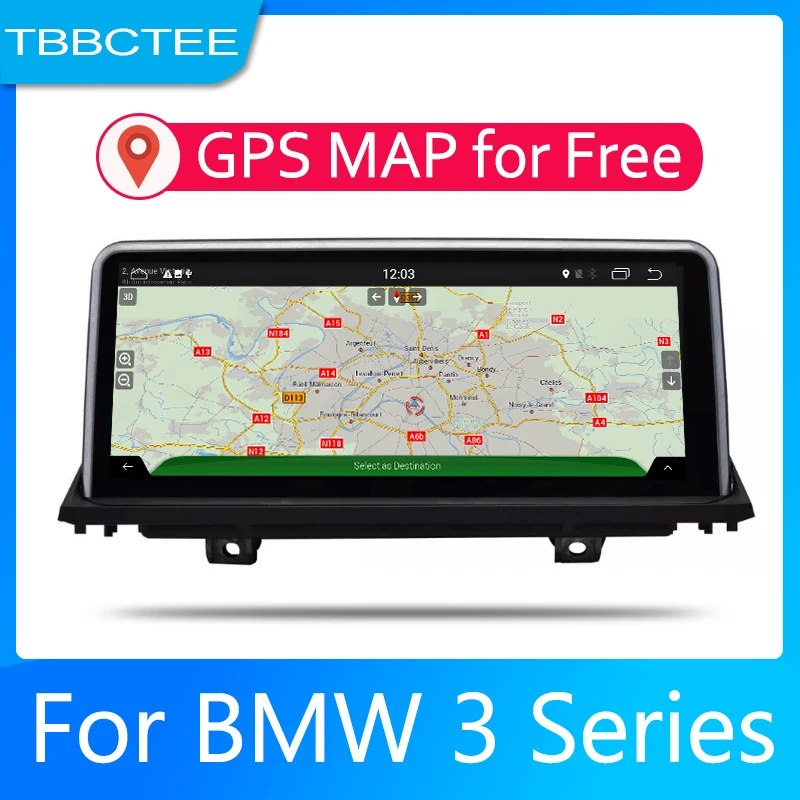 Автомобильная система Android 1080P IPS ЖК-экран для BMW 3 серии F30F31F34F35 2013-2016 NTB