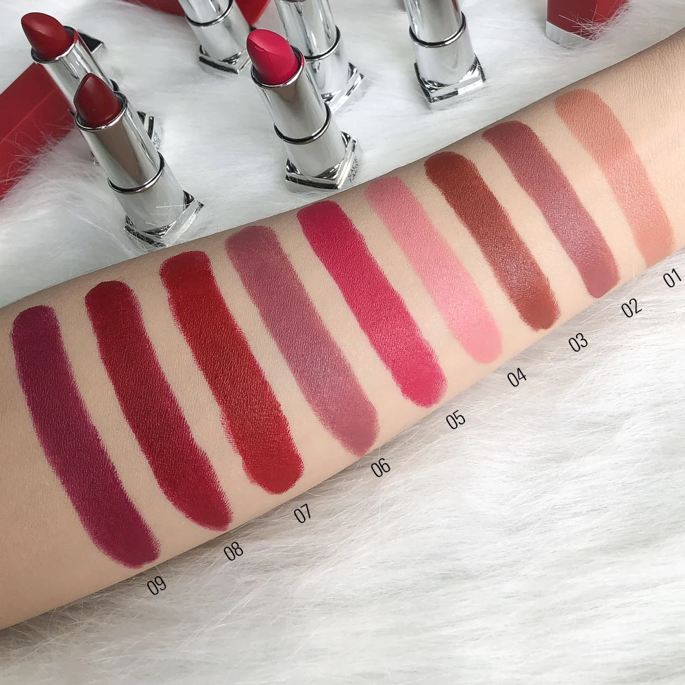 SACE LADY Шелковая матовая губная помада макияж 9 цветов водостойкая стойкая