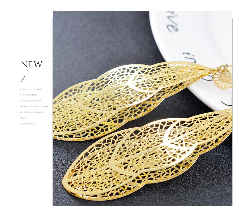 Sunny Jewelry, богемные Ювелирные наборы для женщин, серьги, ожерелье, большая медная фурнитура ювелирных изделий для свадьбы, юбилея, вечерние