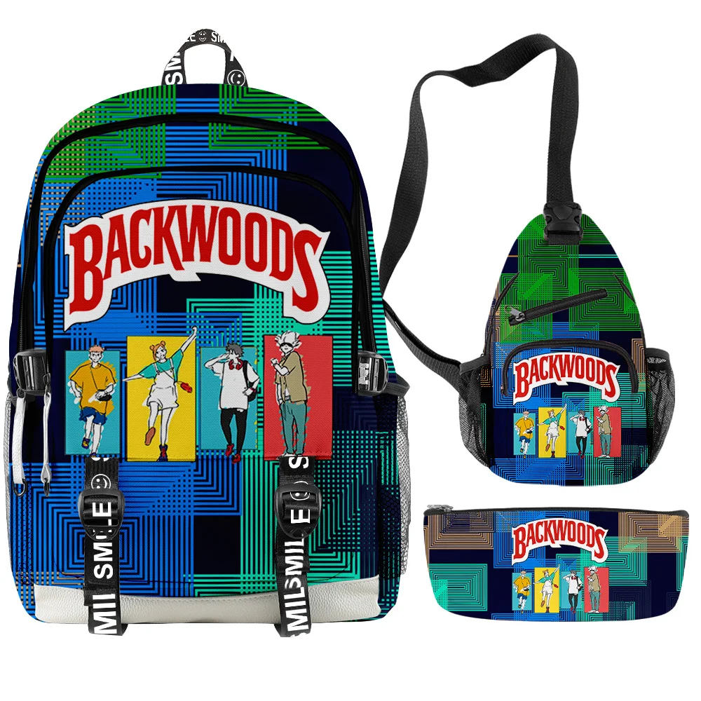 

3 шт./компл. водонепроницаемый 3d-рюкзак для мужчин и женщин с японским мультяшным аниме, для воды, путешествий, велосипеда, пешего туризма, рю...