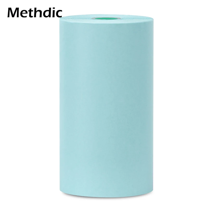 Methdic 4 цвета 57 мм x 30 рулон термобумаги для мини портативных карманных