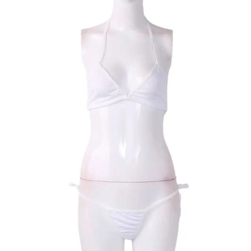 

H05D Lady Sexy Lingerie Babydoll Dress Bikini Top Bra Swimsuit Swimwear G-string Sets