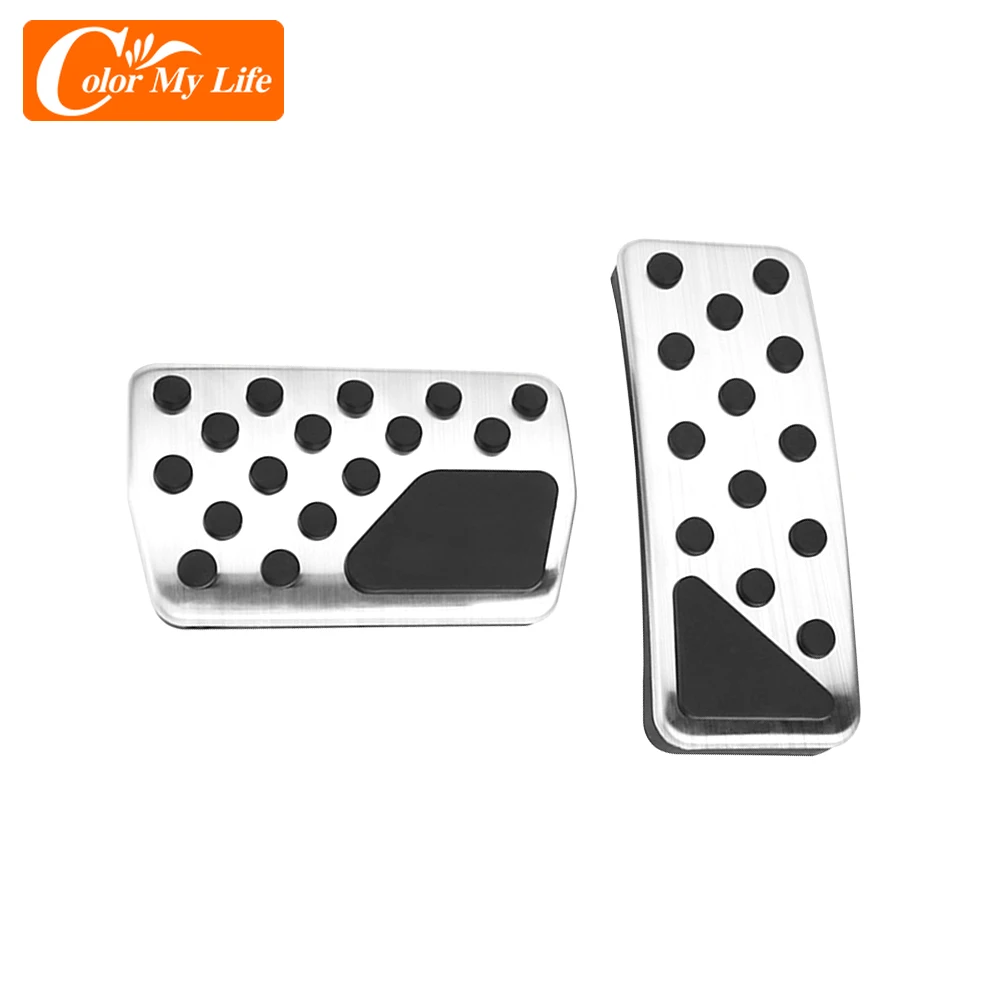 Защитная накладка на педаль автомобильного тормоза из нержавеющей стали для Jeep