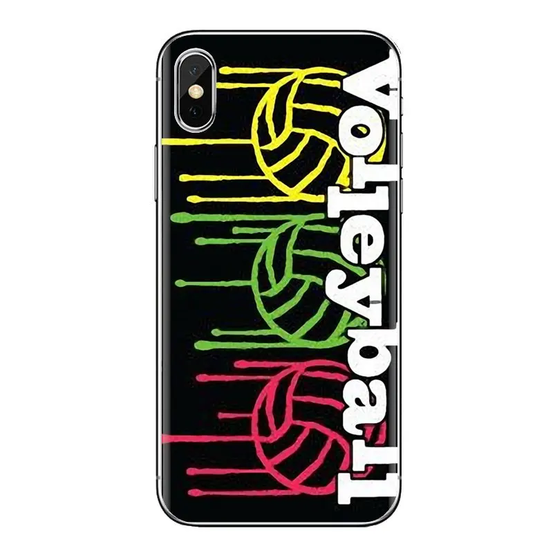 Girls Sports Peace Love Volleyball Phone Covers For Xiaomi Mi3 Samsung A10 A30 A40 A50 A60 A70 Galaxy S2 Note 2 Grand Core Prime |