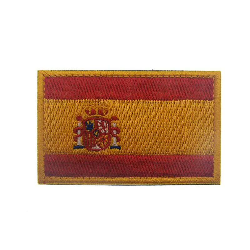 Одежда рюкзак флаг перчатки с узором из флага швейная испанский джинсовая куртка