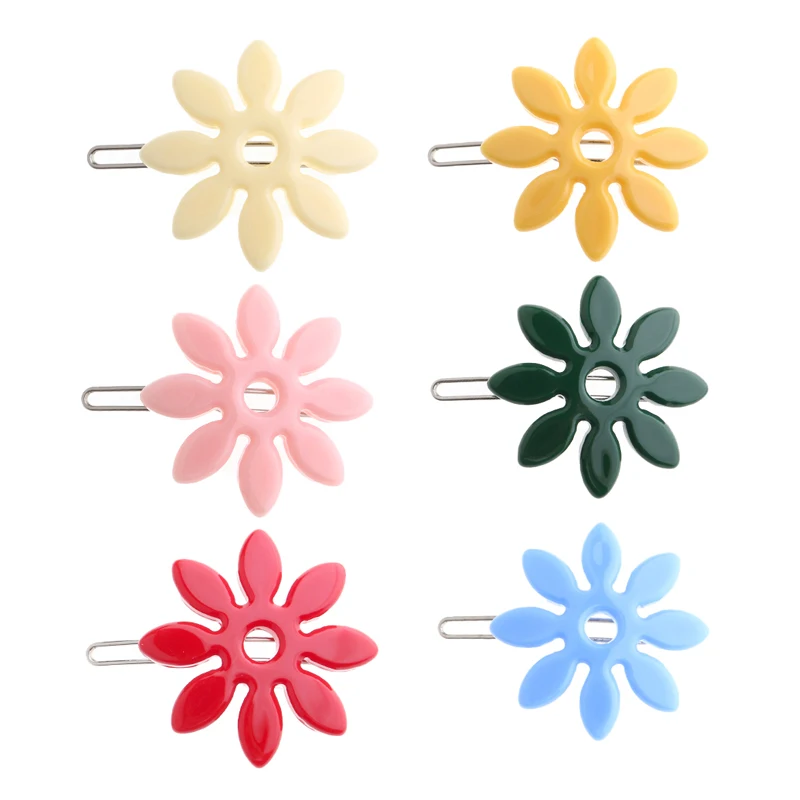 Заколки для волос 5 мм 2020 японские и корейские карамельные цвета заколки