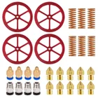 3D принтер, алюминиевая ручная Поворотная Выравнивающая гайка, сопло 0,4 мм и Лидер продаж, матричные пружины для 33 Pro, Ender 55 PlusPro, CR-10, CR10S