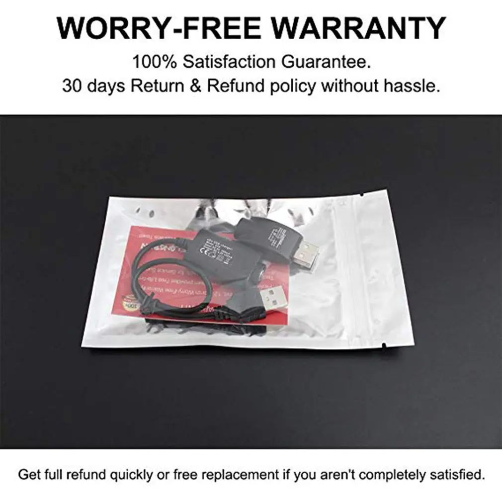 

510-Thread USB Smart Charger With Over-Charge Protection Compatible With Standard 510 Threaded Devices