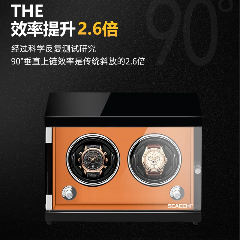 6 слотов для карт высокого качества модные мужские часы Winder коробка дома