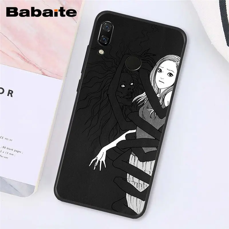 Babaite Джунджи Ito футболки ужас чехол для телефона для Xiaomi Redmi8 4X 6A S2 Go Redmi 5 5Plus Note4 5 7 Note8Pro