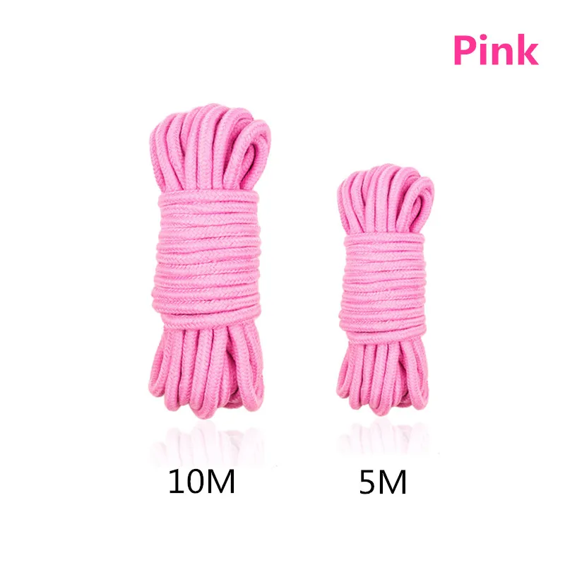 4 цвета мягкие хлопковые веревочные наручники для взрослых БДСМ бондаж секс игры