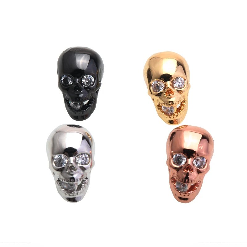 Волшебные рыбки Череп бусины сделай сам очаровательные мужские браслеты и