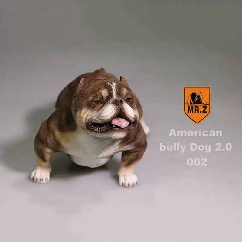 1/6 Scale Mr.Z Resin PVC USA American Bully Dog Model Toy 14.5CM Action Figure Toys Accessories Ornaments Souvenir | Игрушки и хобби