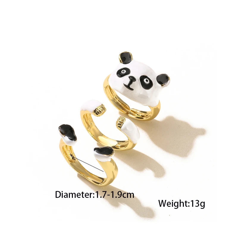 Новинка 3 шт./комплект Женское кольцо с животными | Украшения и аксессуары