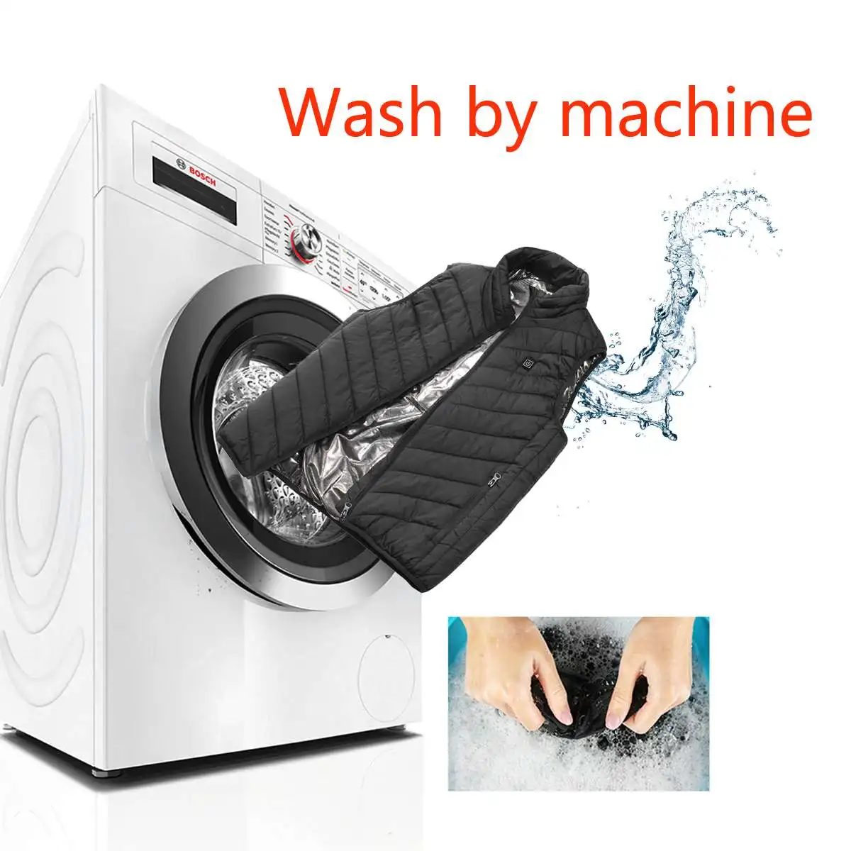 Жилеты с подогревом для рыбалки пешего туризма моющаяся Мужская и женская