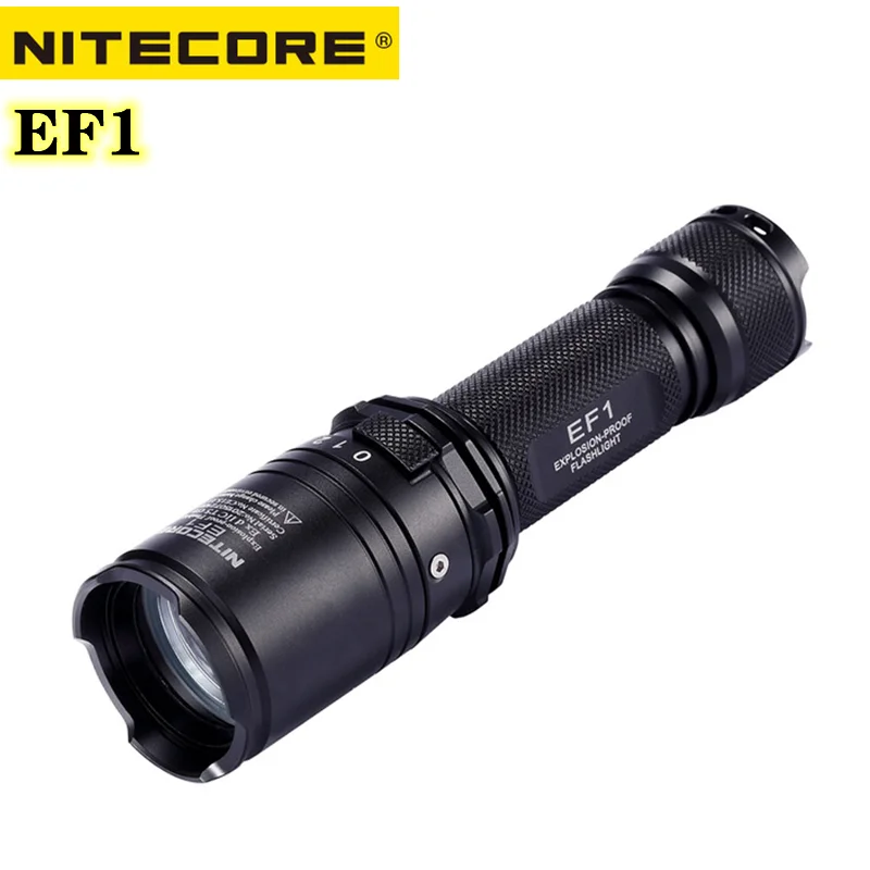 

NITECORE EF1 830 Lumen Explosion-proof LED Tactical Flashlight ProTorch Ex D II C T5 Gb Hazardous Industries Including Land