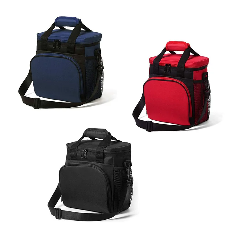 

One-shoulder Oxford Cloth Baby Bottle Cold Insulation Bag Student Women Men Lunch Bag